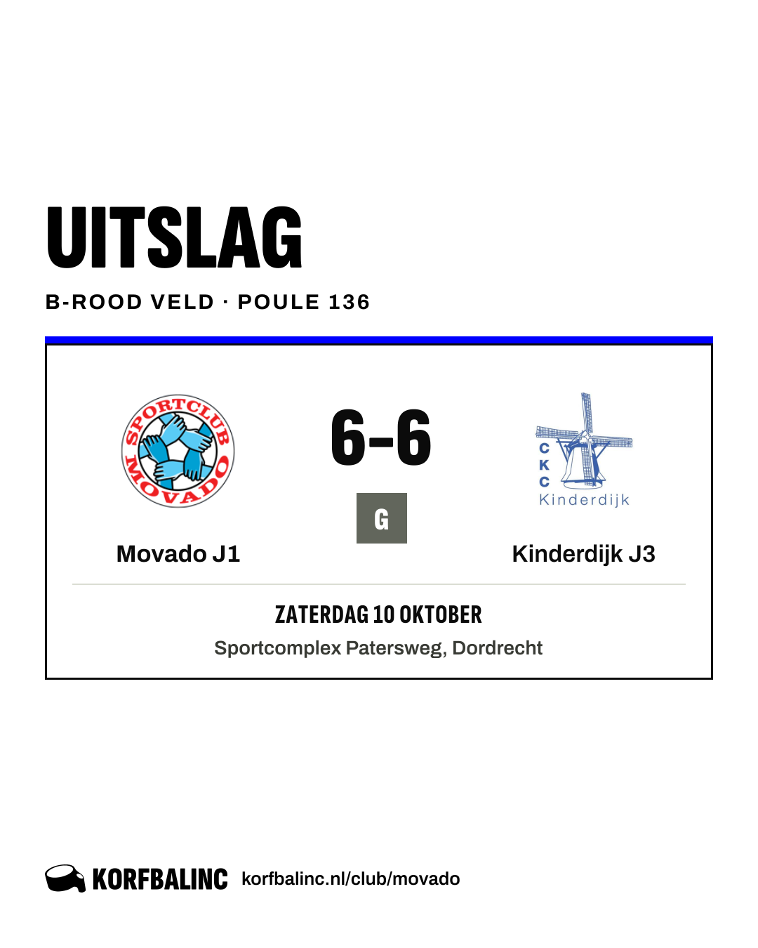 Movado J1 - Kinderdijk J3