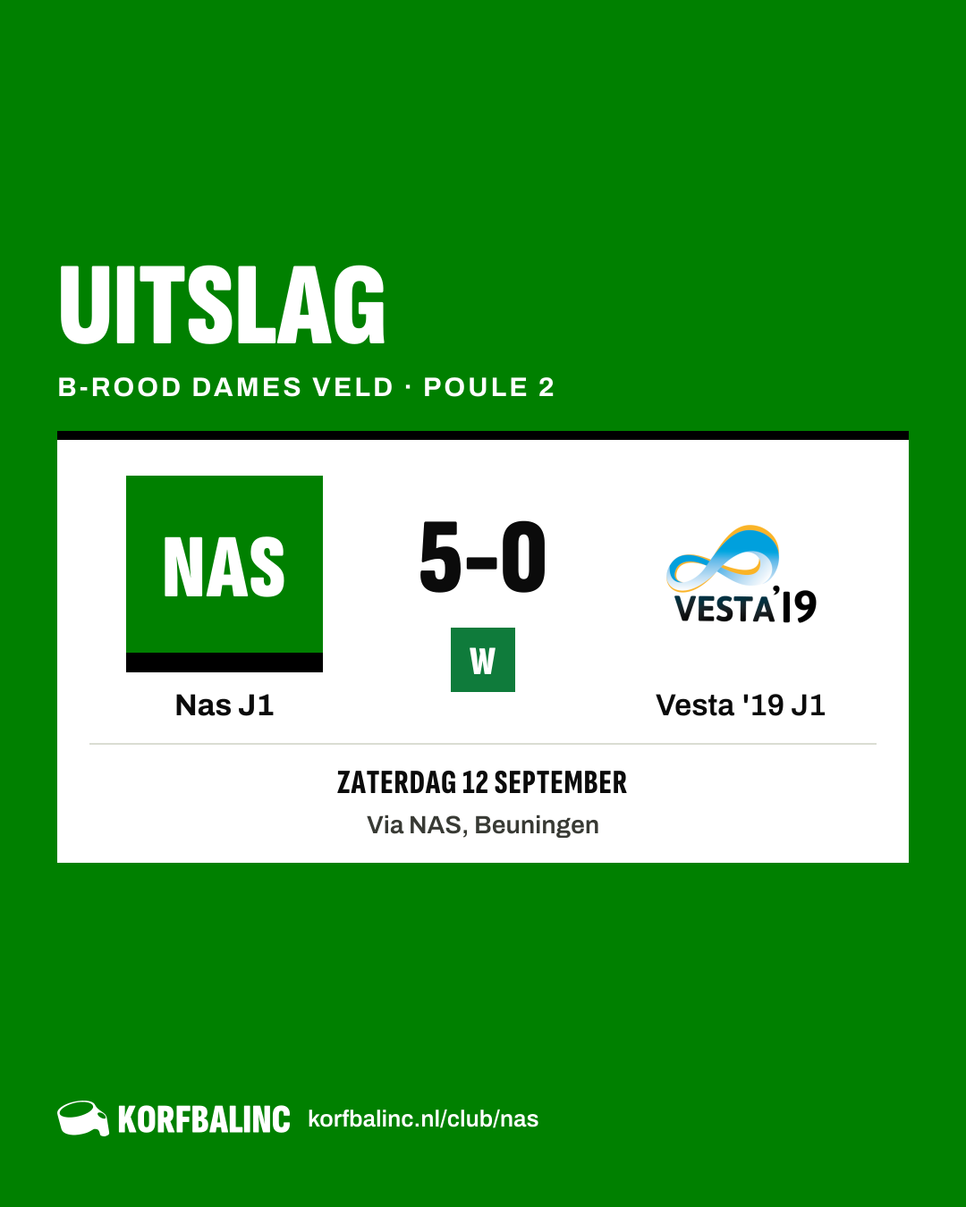 Nas J1 - Vesta '19 J1