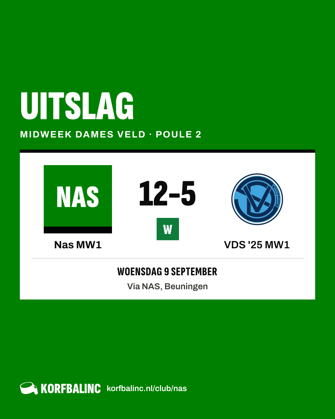Nas MW1 - VDS '25 MW1