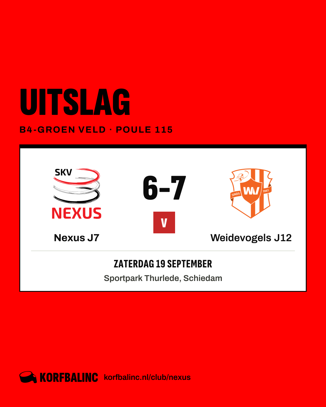 Nexus J7 - Weidevogels J12