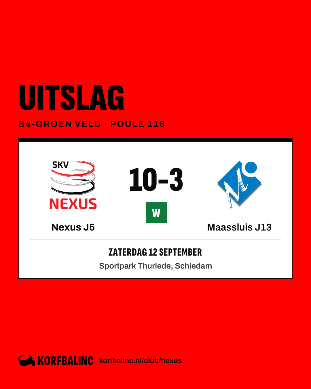 Nexus J5 - Maassluis J13