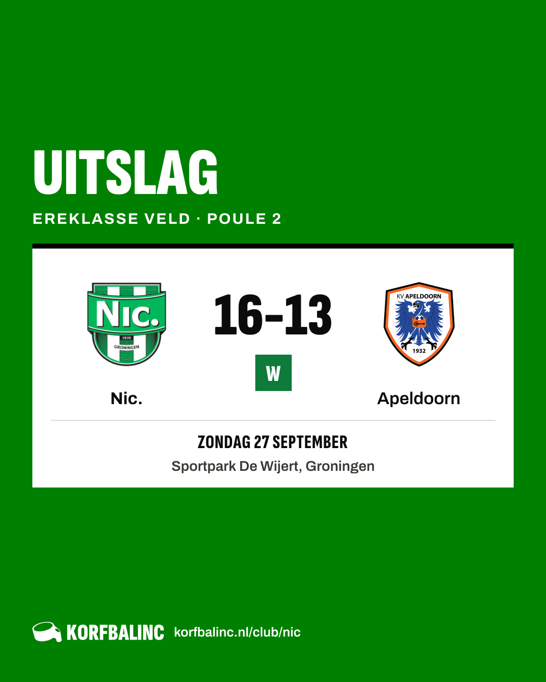 Nic. - Apeldoorn