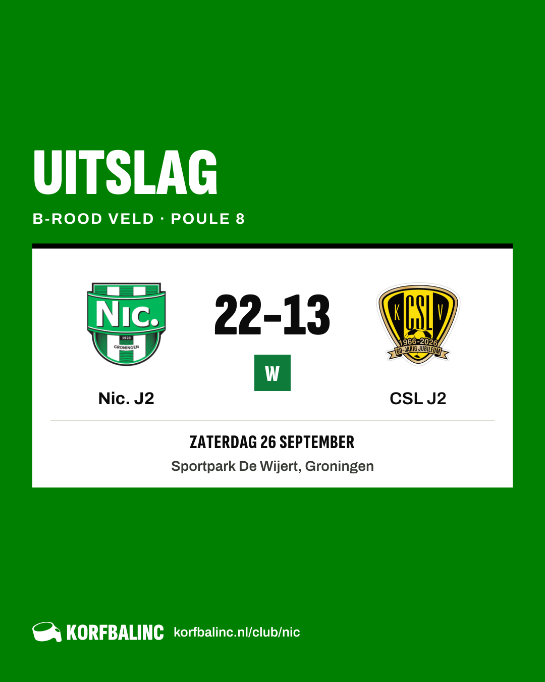 Nic. J2 - CSL J2