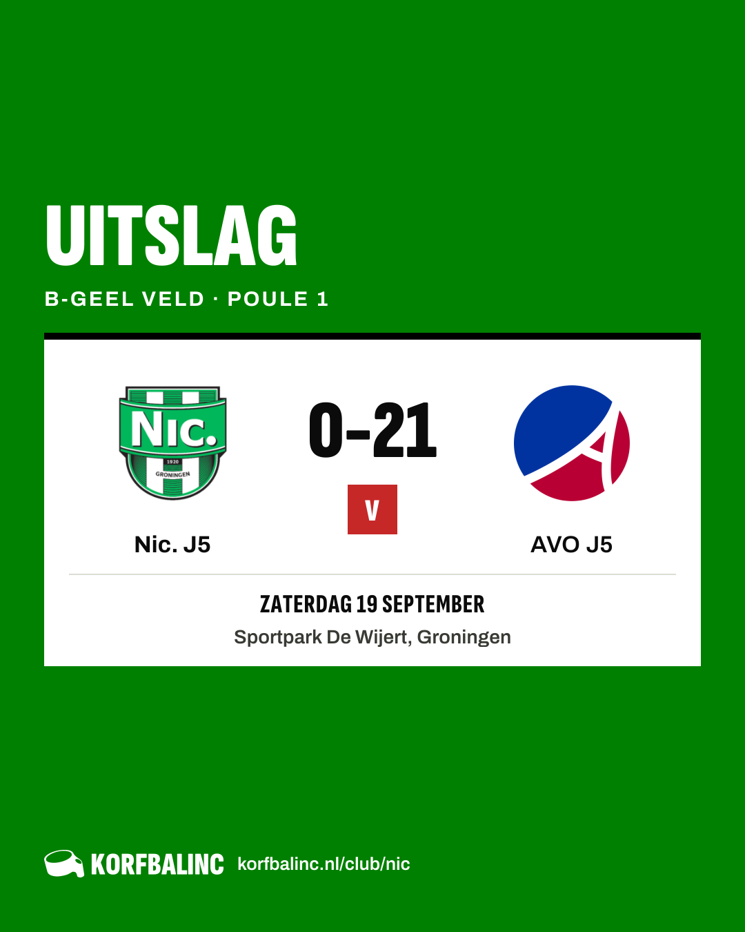 Nic. J5 - AVO J5