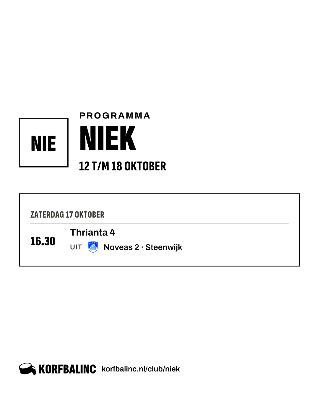 Programma Niek