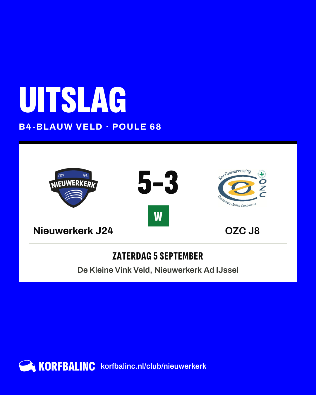 Nieuwerkerk J24 - OZC J8