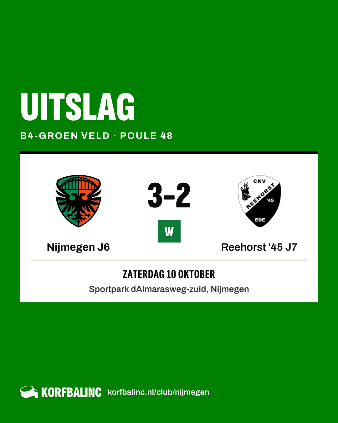 Nijmegen J6 - Reehorst '45 J7