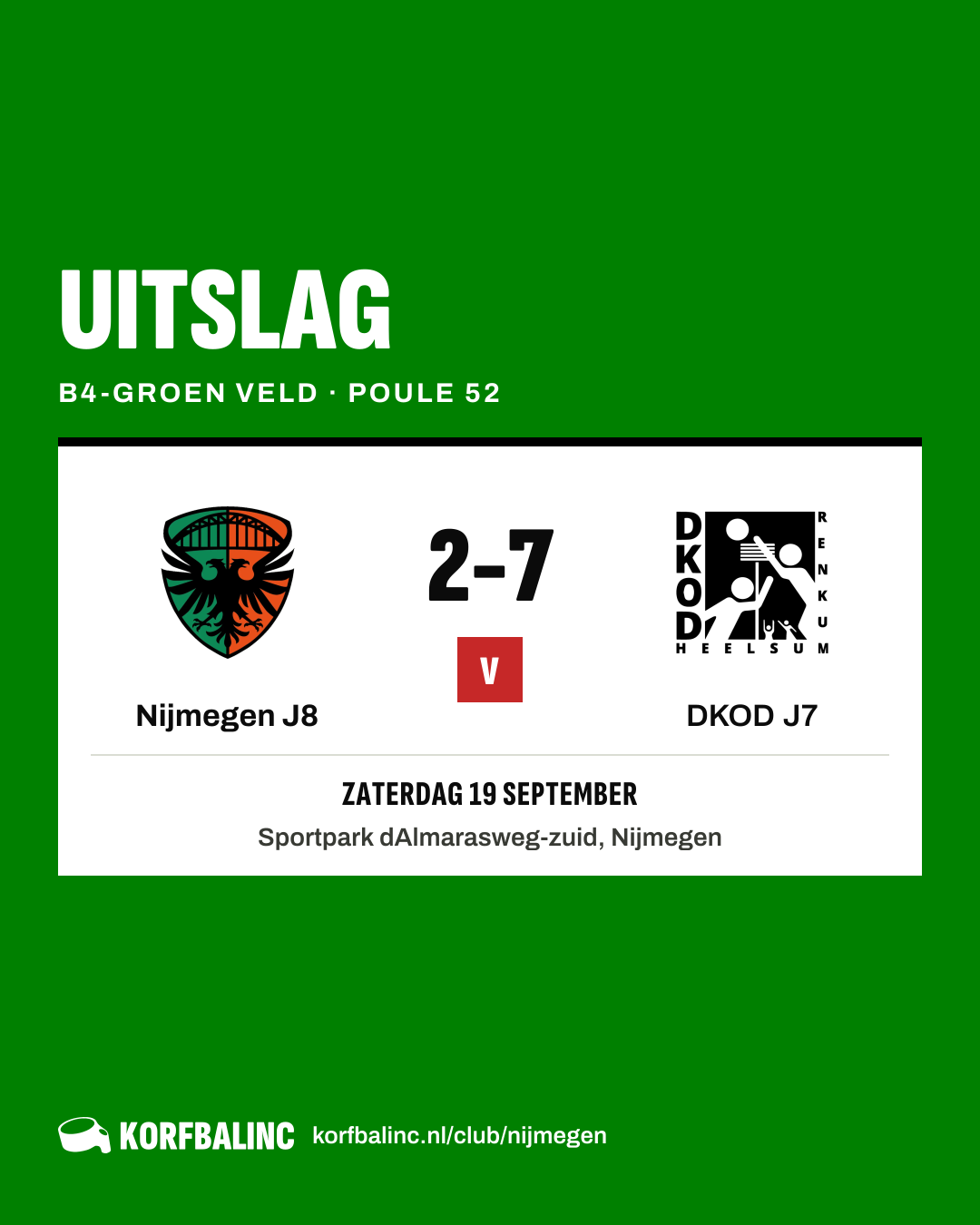 Nijmegen J8 - DKOD J7