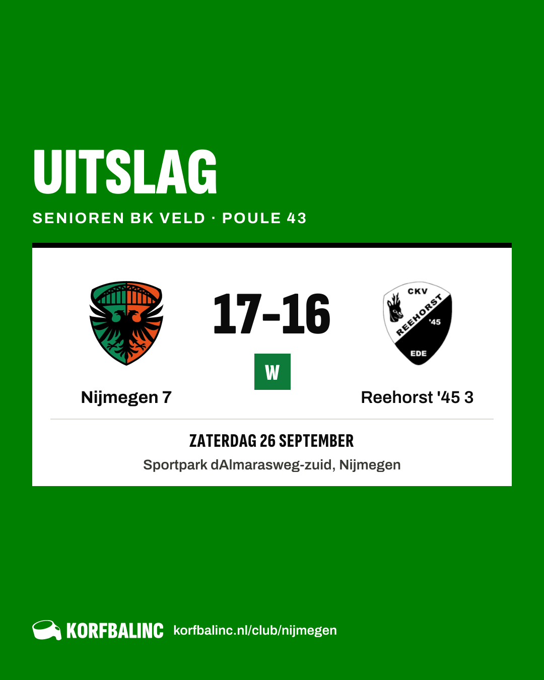 Nijmegen 7 - Reehorst '45 3