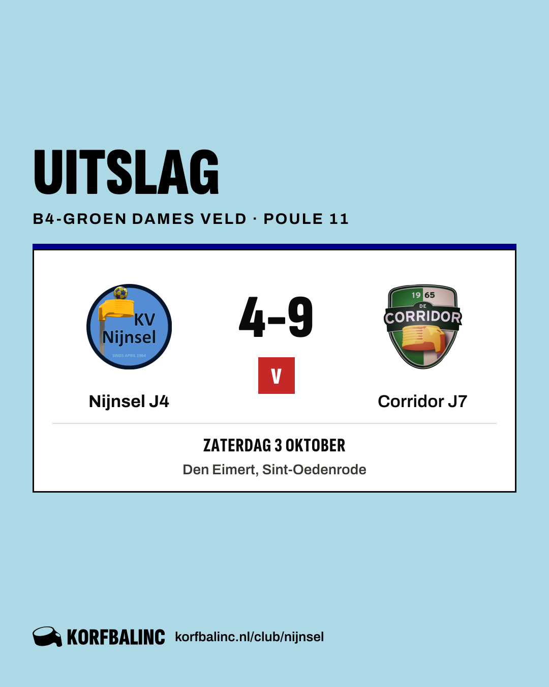 Nijnsel J4 - Corridor J7