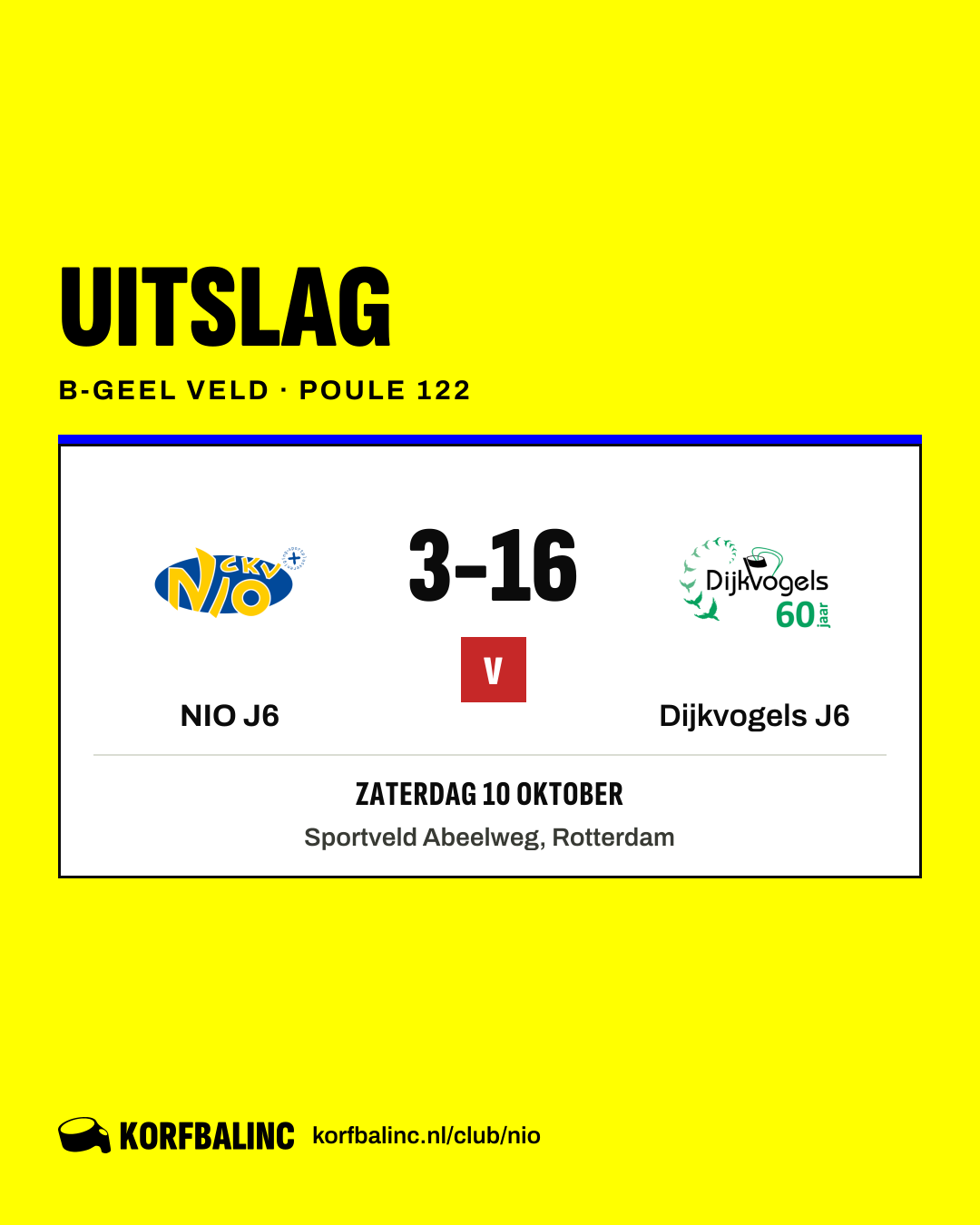 NIO J6 - Dijkvogels J6