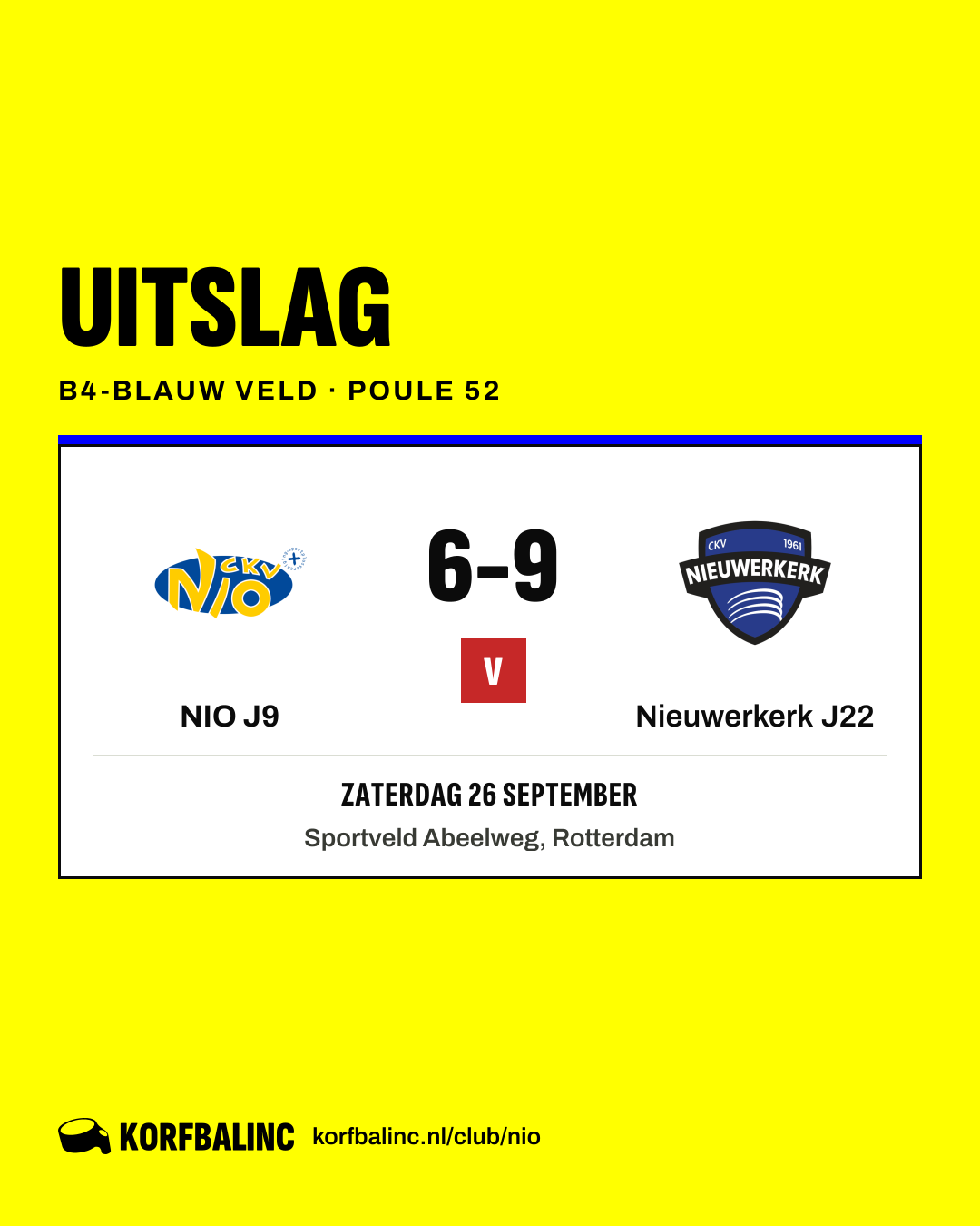 NIO J9 - Nieuwerkerk J22
