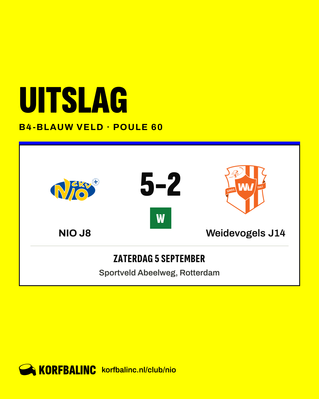 NIO J8 - Weidevogels J14
