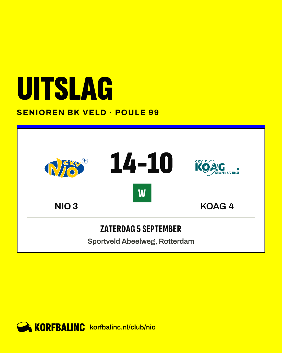 NIO 3 - KOAG 4