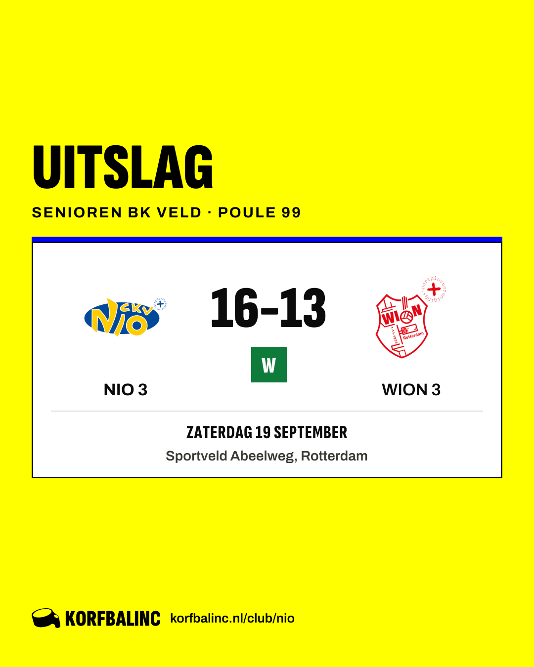 NIO 3 - WION 3