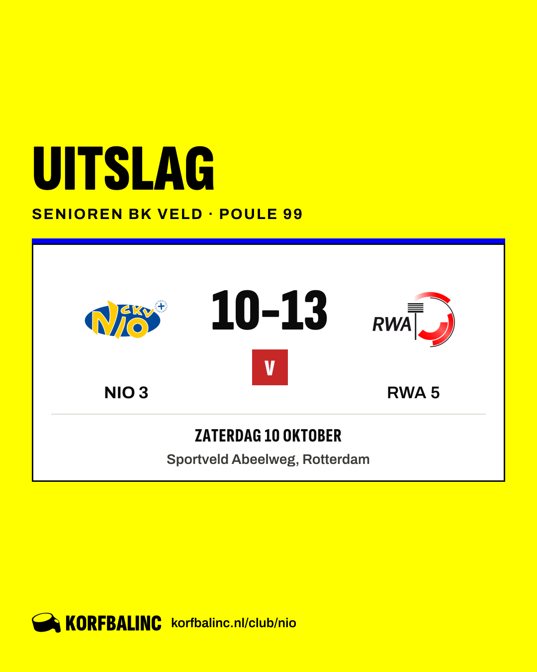 NIO 3 - RWA 5