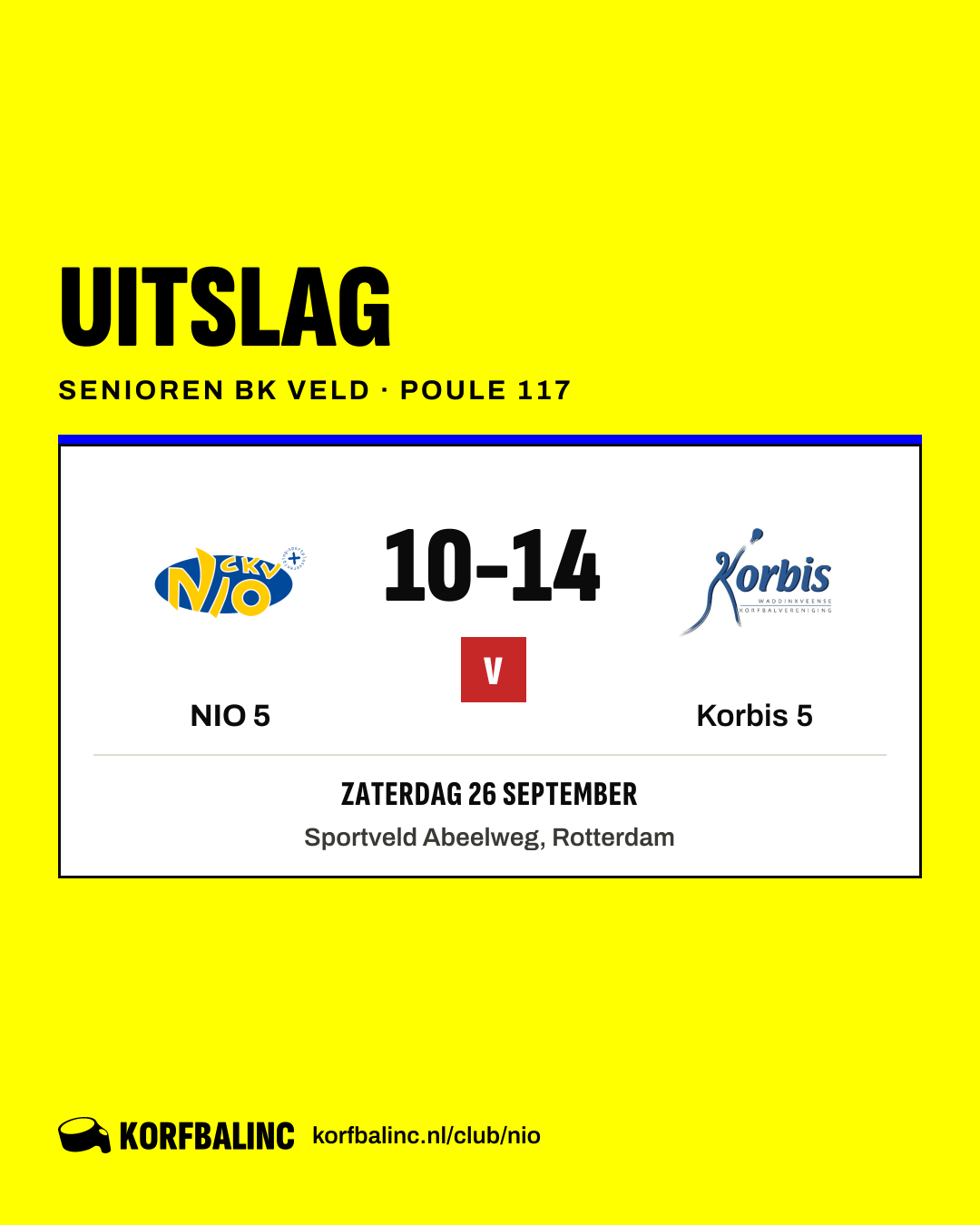 NIO 5 - Korbis 5