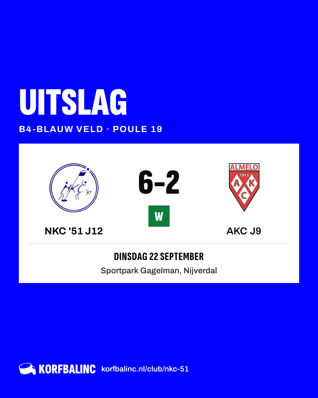 NKC '51 J12 - AKC J9