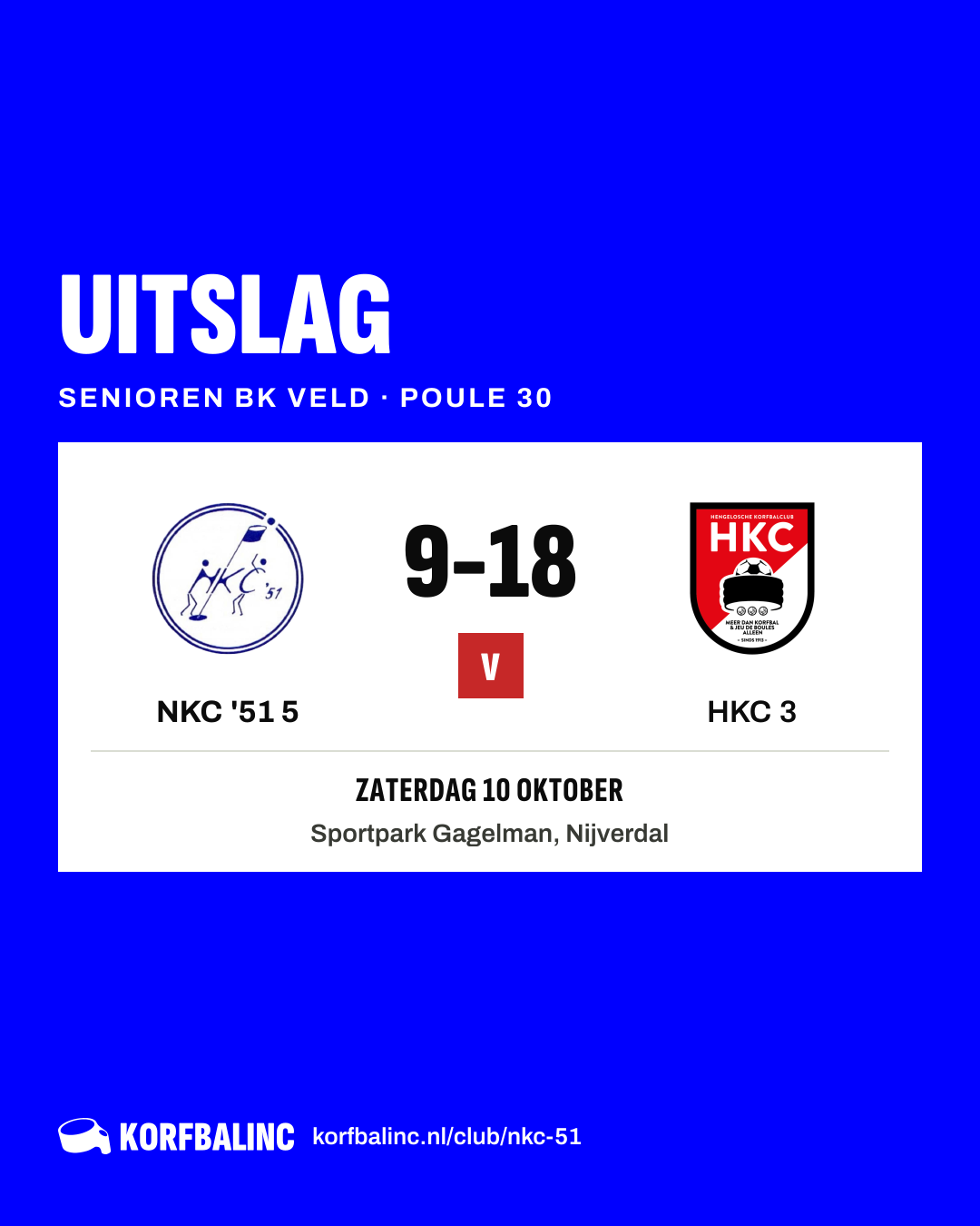 NKC '51 5 - HKC 3