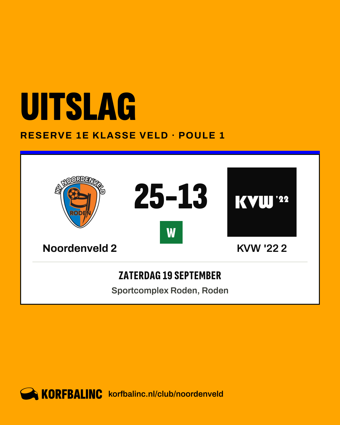 Noordenveld 2 - KVW '22 2
