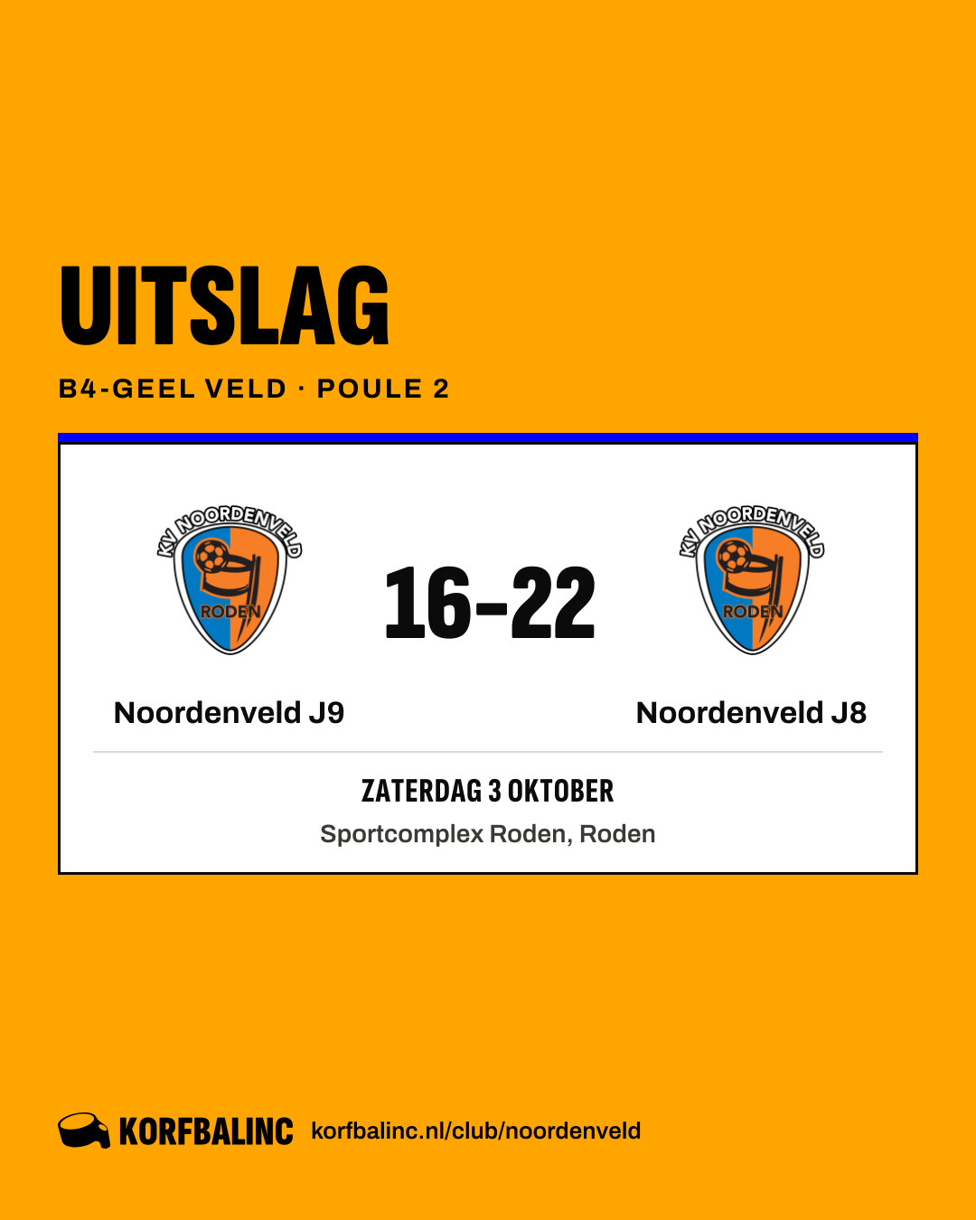Noordenveld J9 - Noordenveld J8