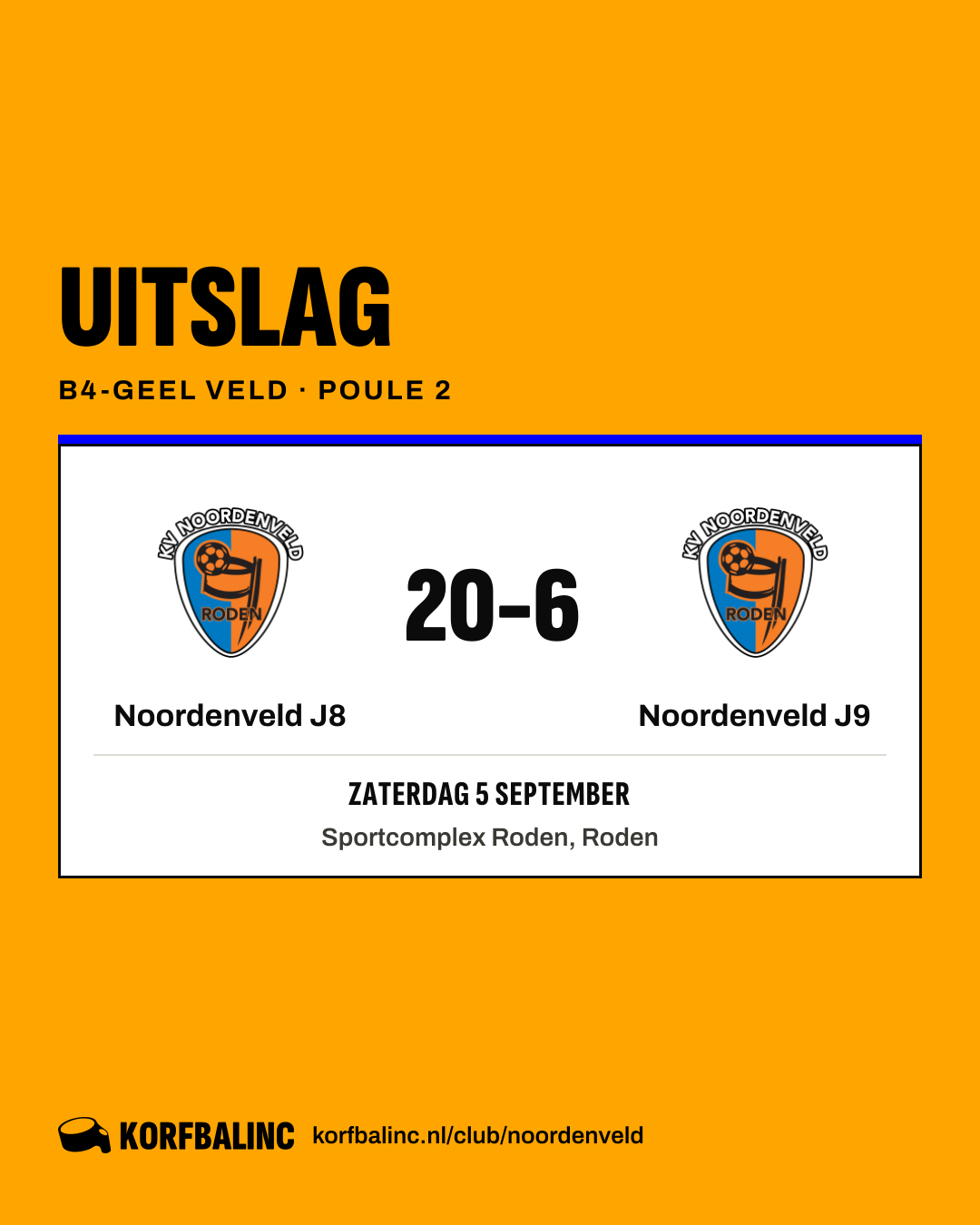 Noordenveld J8 - Noordenveld J9