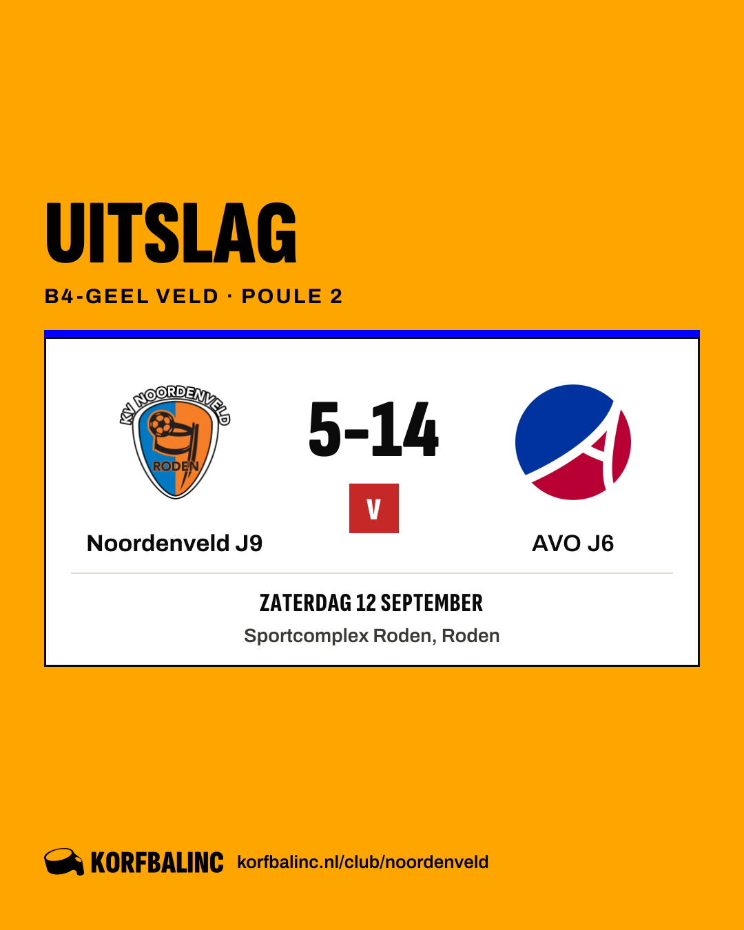 Noordenveld J9 - AVO J6