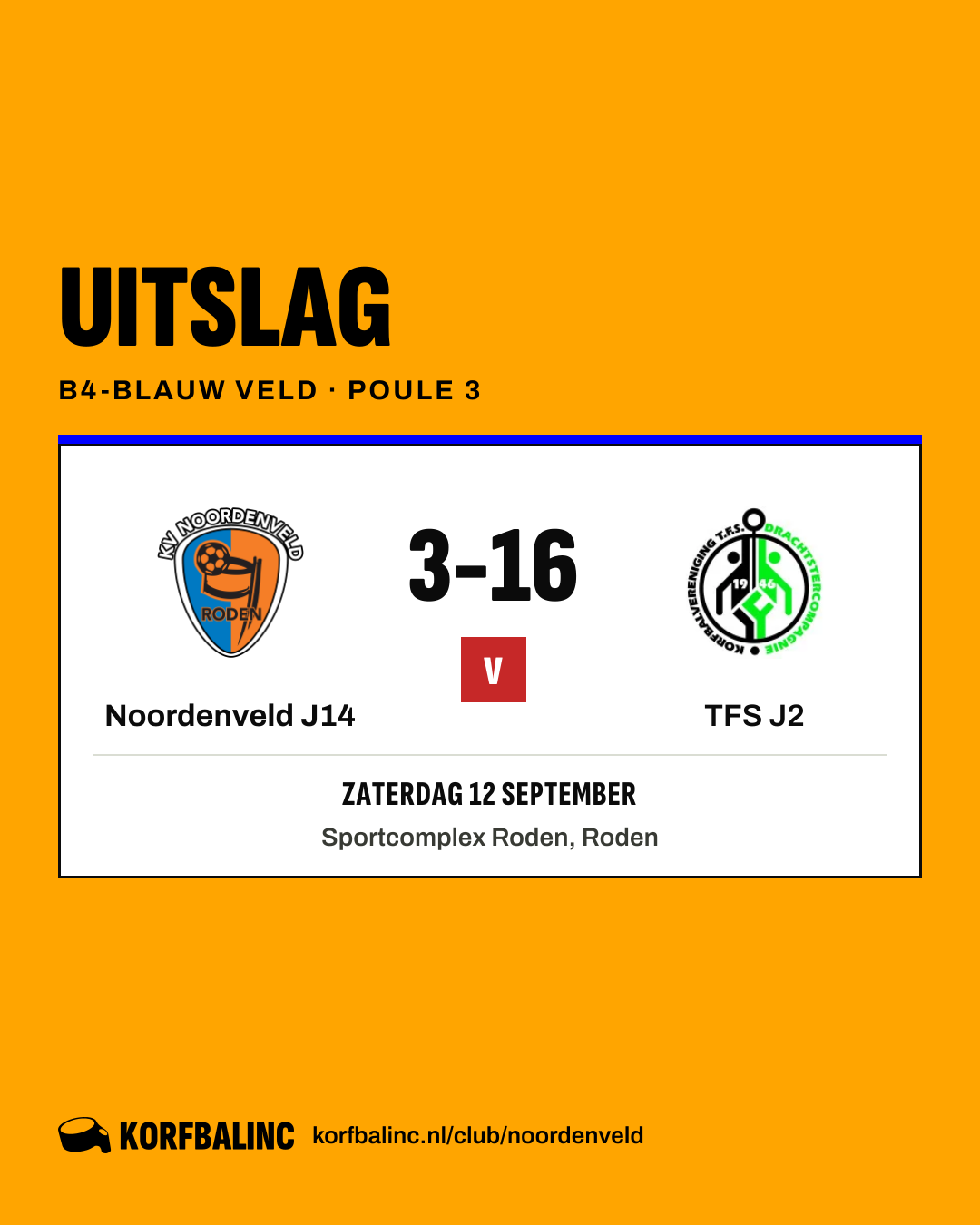 Noordenveld J14 - TFS J2