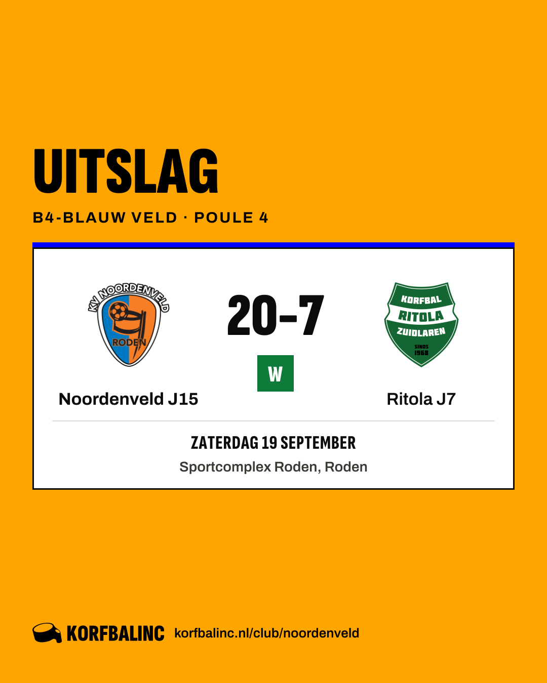 Noordenveld J15 - Ritola J7