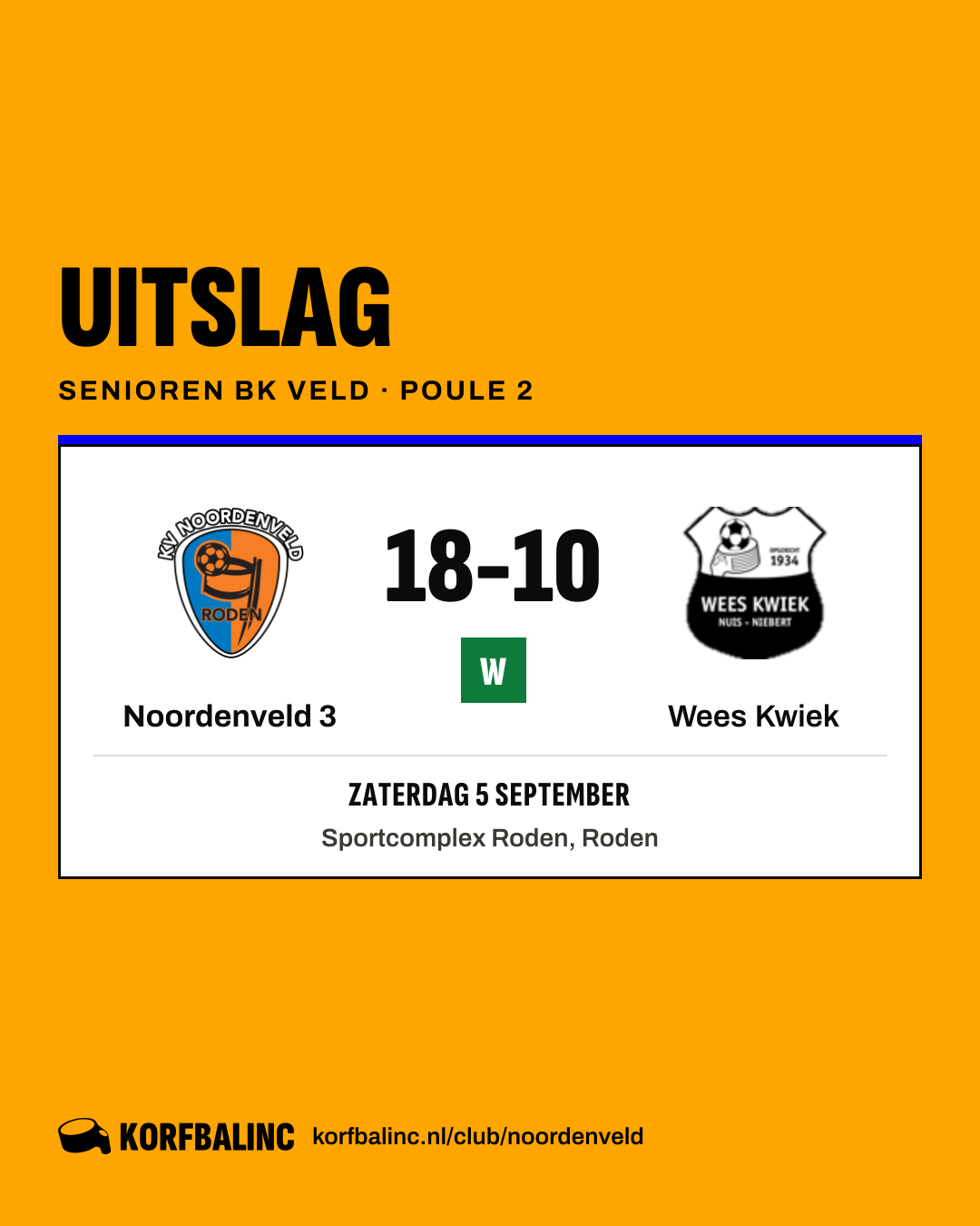 Noordenveld 3 - Wees Kwiek
