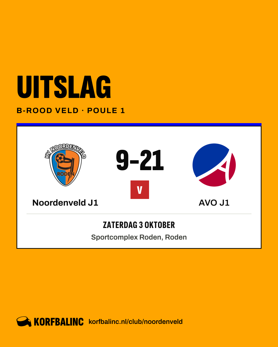 Noordenveld J1 - AVO J1