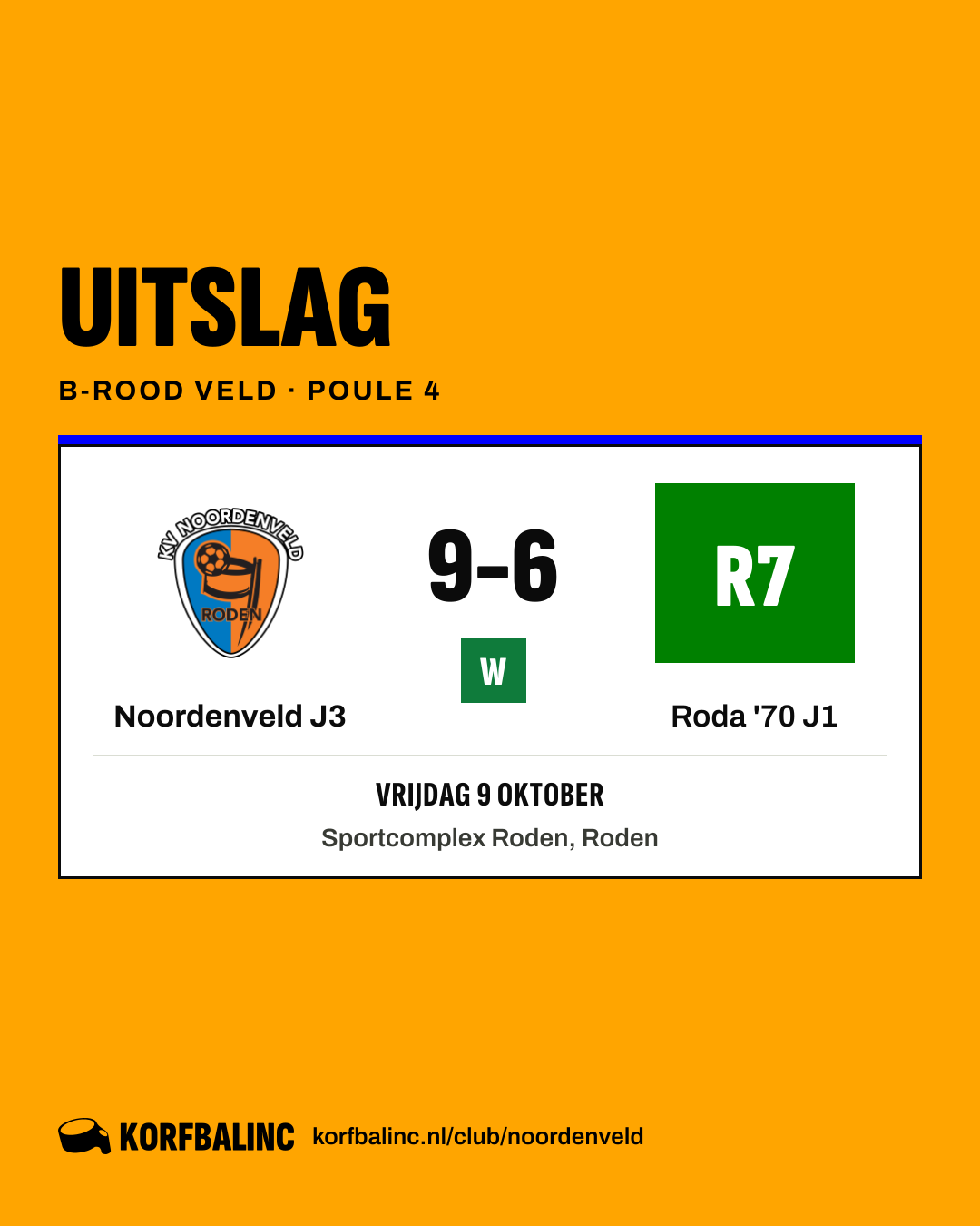 Noordenveld J3 - Roda '70 J1