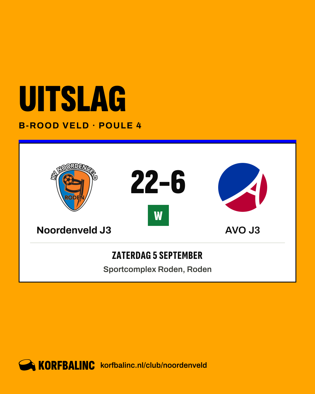 Noordenveld J3 - AVO J3
