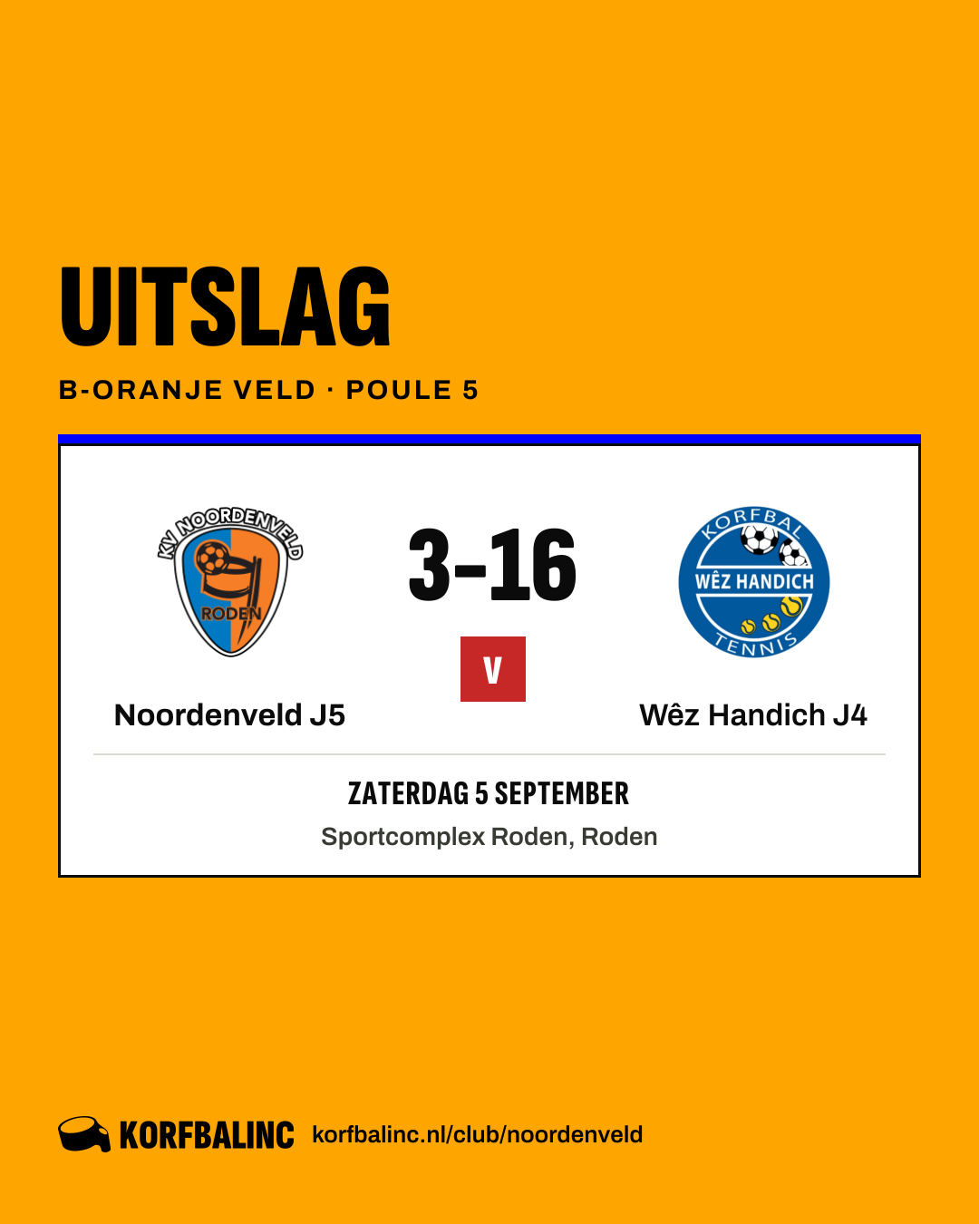 Noordenveld J5 - Wêz Handich J4