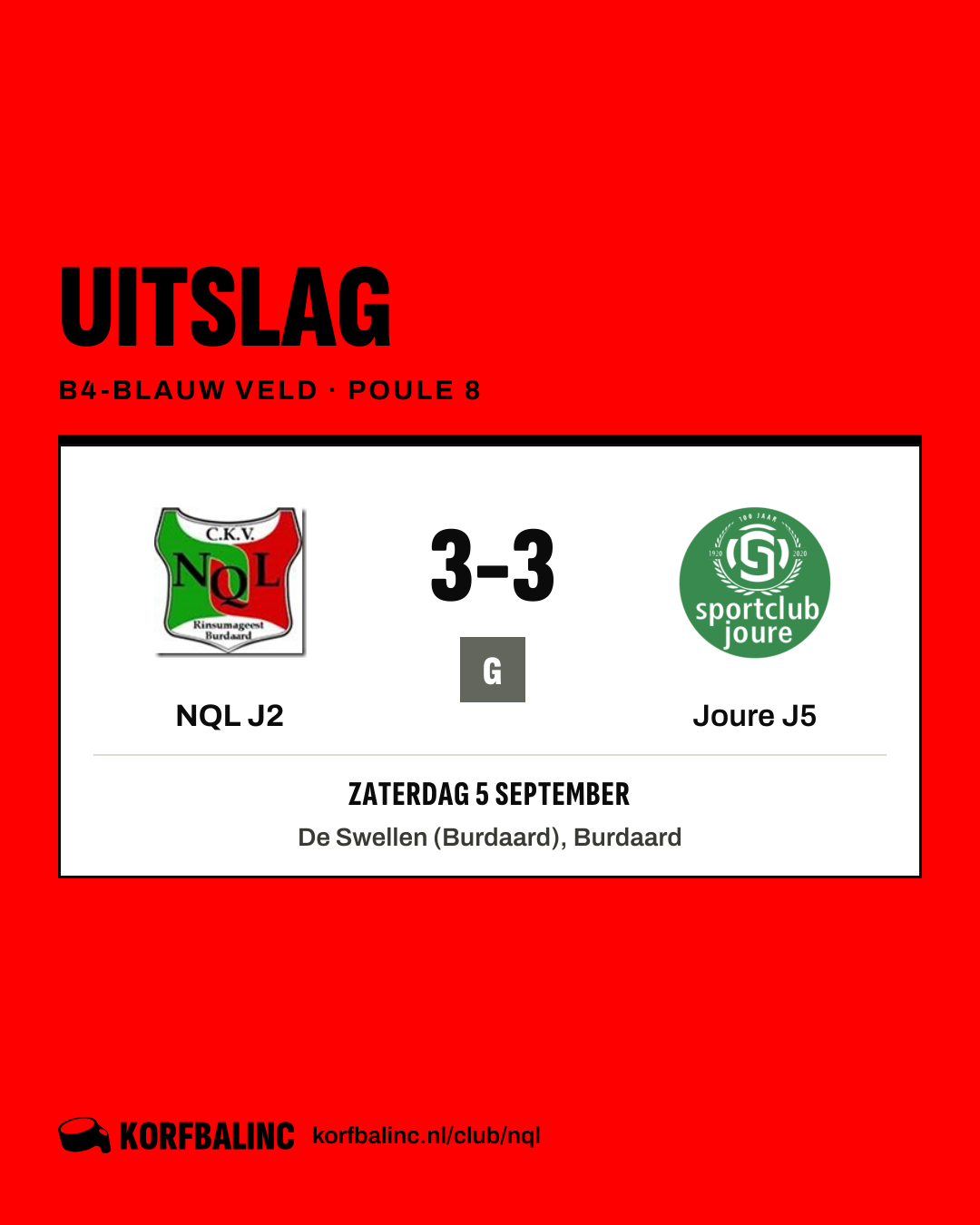 NQL J2 - Joure J5