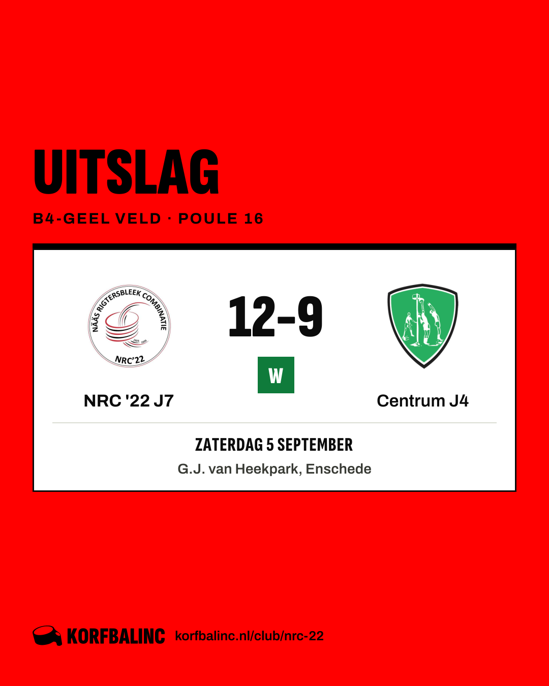 NRC '22 J7 - Centrum J4