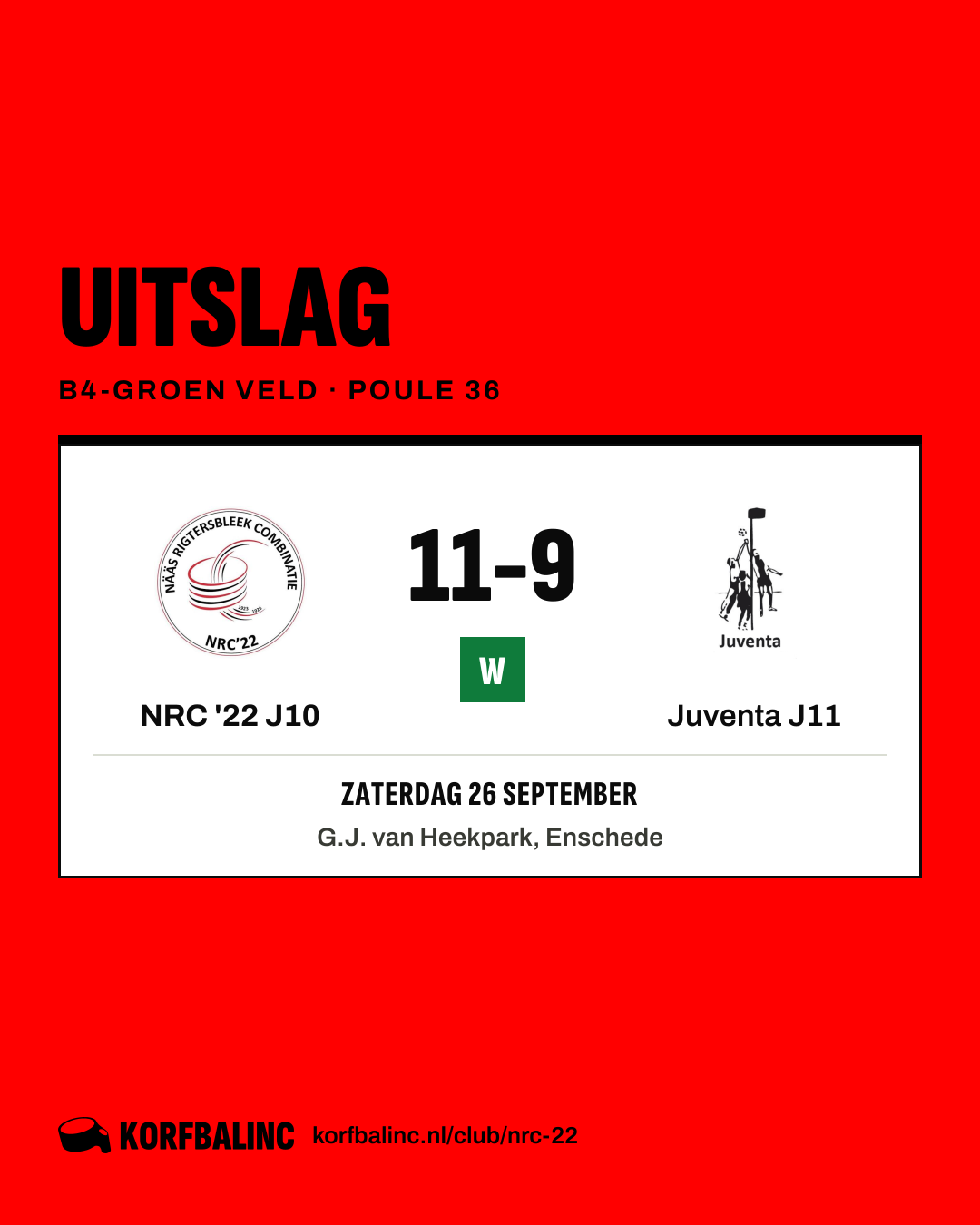 NRC '22 J10 - Juventa J11
