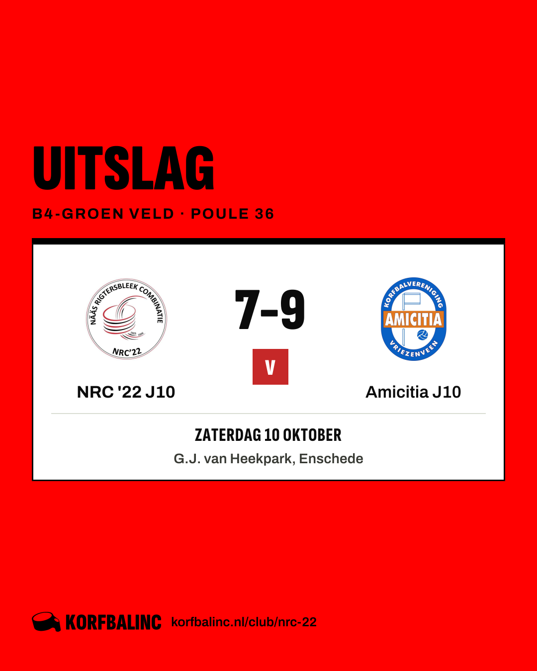 NRC '22 J10 - Amicitia J10