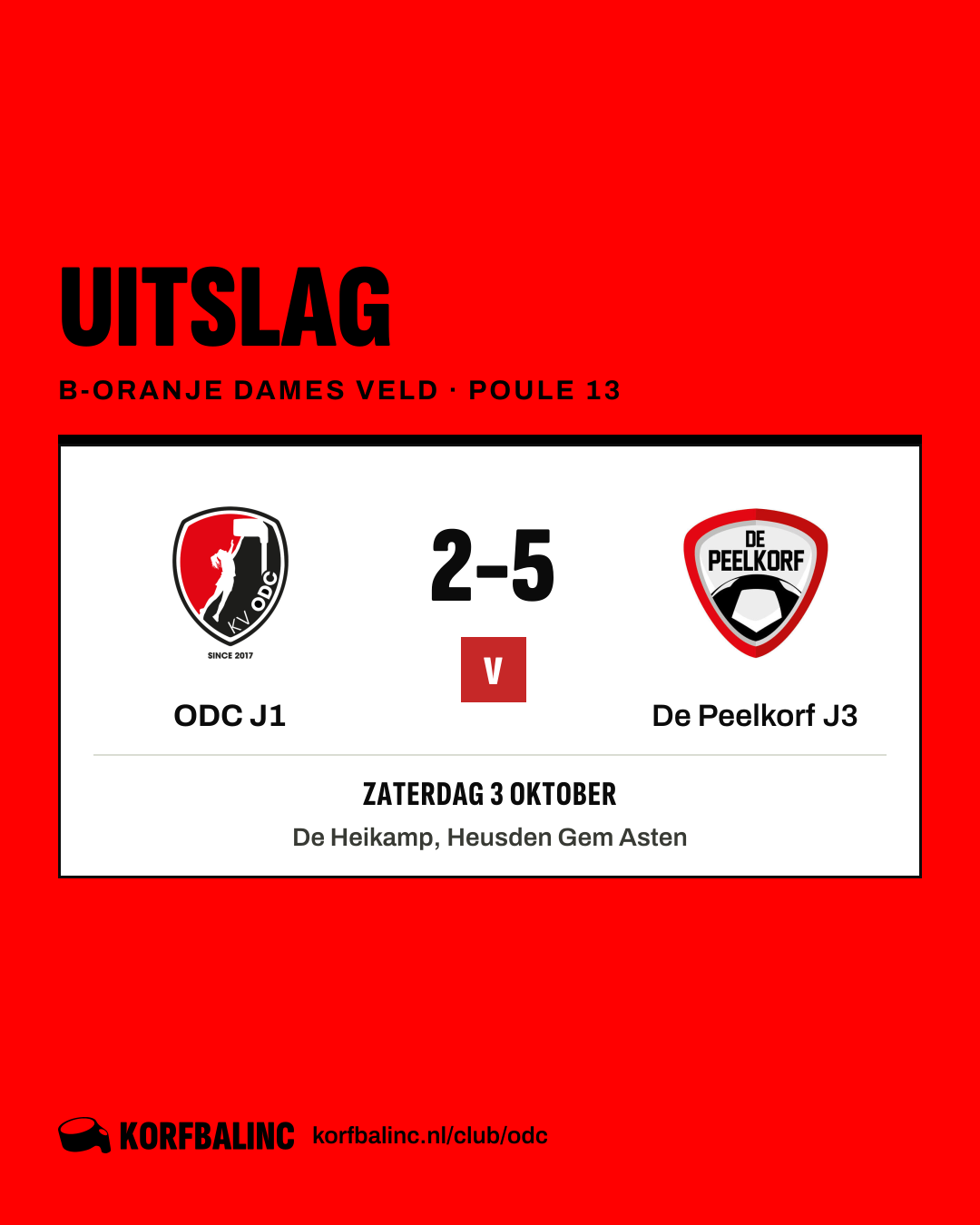 ODC J1 - De Peelkorf J3