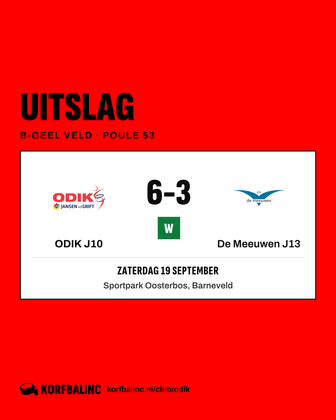 ODIK J10 - De Meeuwen J13