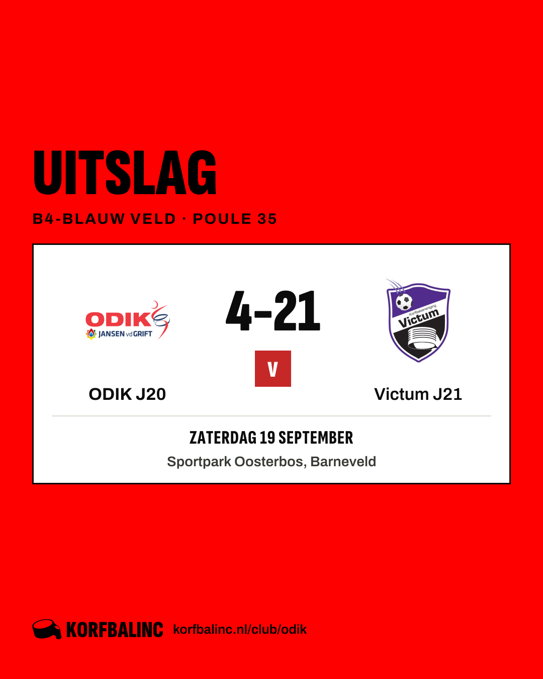 ODIK J20 - Victum J21