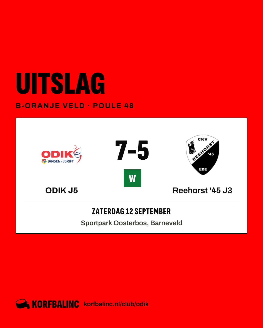 ODIK J5 - Reehorst '45 J3