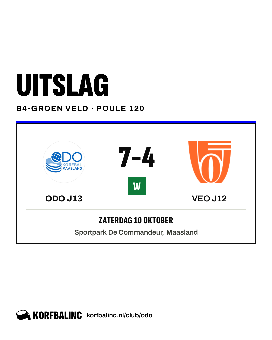 ODO J13 - VEO J12