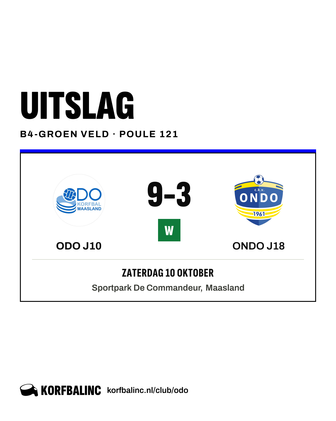 ODO J10 - ONDO J18