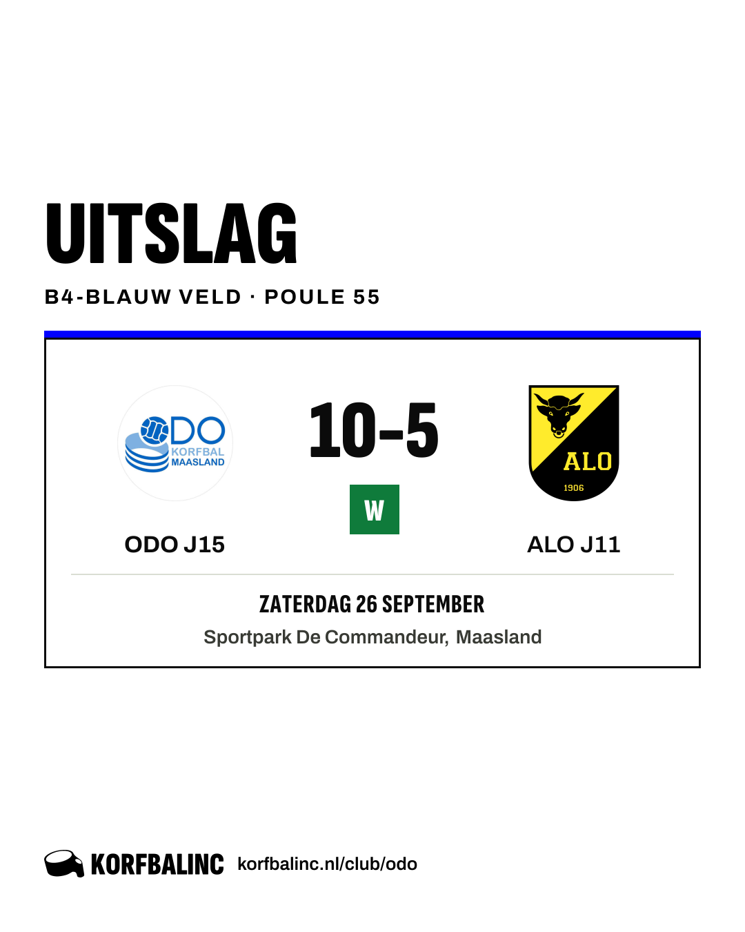 ODO J15 - ALO J11