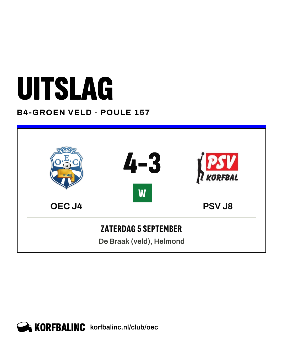OEC J4 - PSV J8