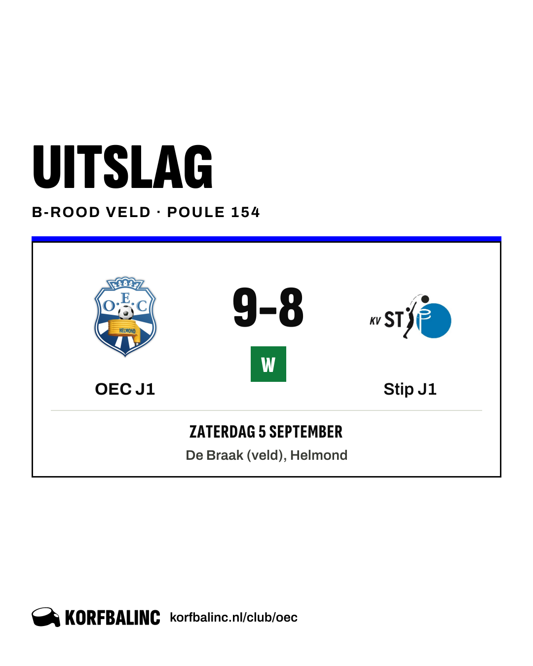 OEC J1 - Stip J1