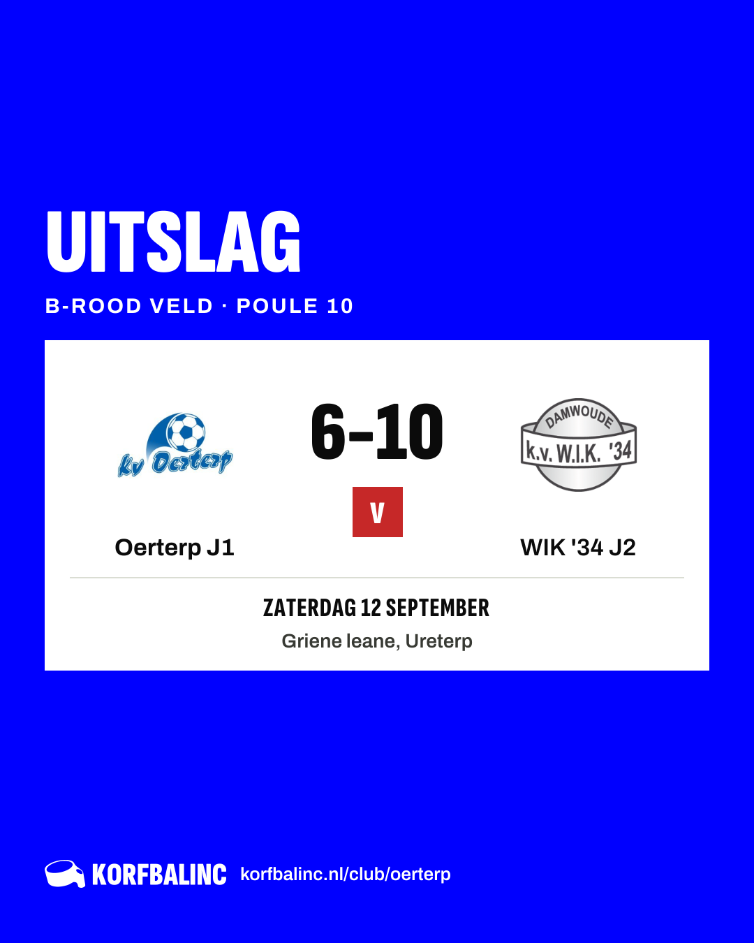 Oerterp J1 - WIK '34 J2