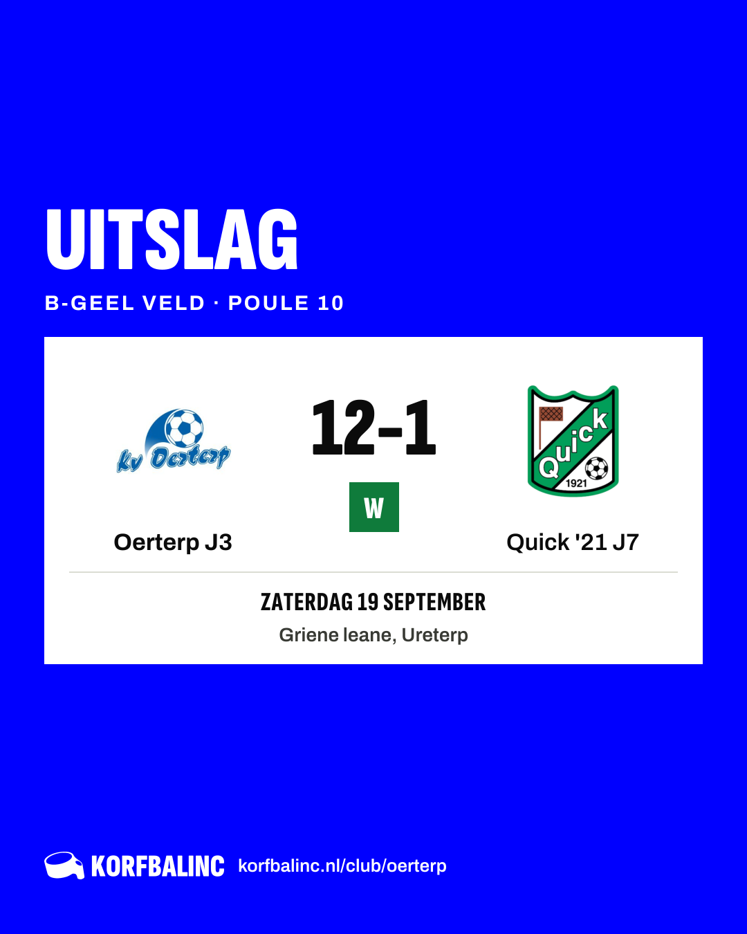 Oerterp J3 - Quick '21 J7