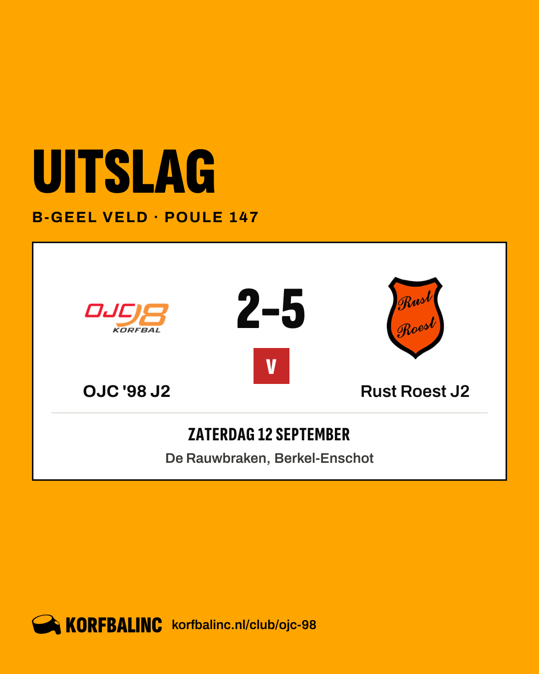 OJC '98 J2 - Rust Roest J2
